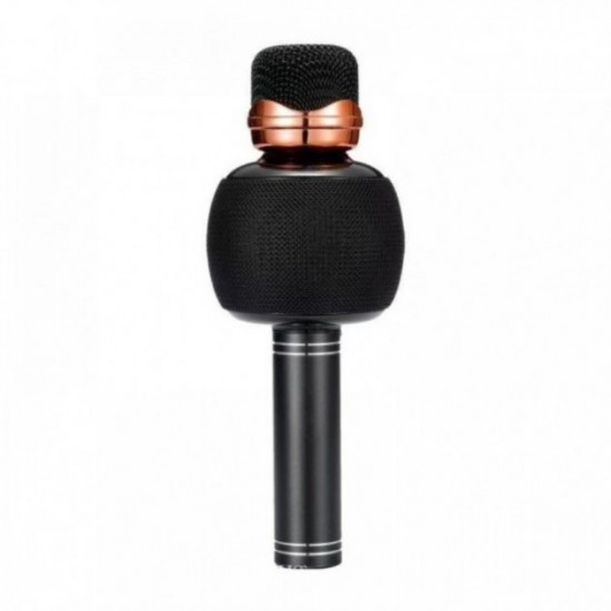 Бездротовий мікрофон караоке блютуз WSTER WS-2911 Bluetooth динамік. чорний Pro Opt