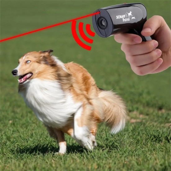 Відлякувач собак ультразвуковий Scram Animal Chaser відстань до 10 метрів Pro Opt