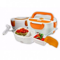 Ланч бокс електричний із підігрівом Lunch Heater 220 V Pro. помаранчевий Pro Opt