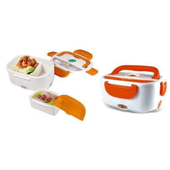 Ланч бокс електричний із підігрівом Lunch Heater 220 V Pro. помаранчевий Pro Opt