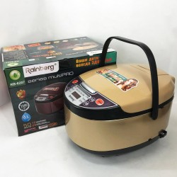 Мультиварка Rainberg RB-6207 З Фритюрницею, 12 Програм, скороварка пароварка мультиварка. бежевий Pro Opt