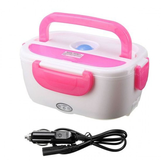 Ланч-бокс з підігрівом Lunch Box (220В). рожевий Pro Opt
