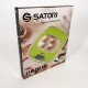 Кухонні ваги Satori SKS-221-GR до 5 кг, електронні кухонні ваги. зелений Pro Opt