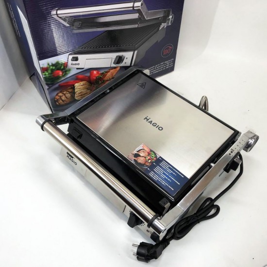 Електрогриль-барбекю електричний Magio МG-372 Антипригарне покриття 2200W Pro Opt