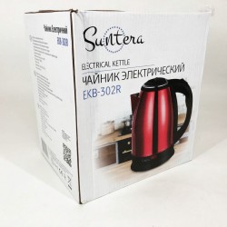 Електрочайник Suntera EKB-302R, стильний електричний чайник, електронний чайник Pro Opt