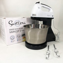 Міксер/Блендер Suntera SMX-504 стаціонарний міксер, міксер тістоміс для дому, міксер планетарний комбайн Pro Opt