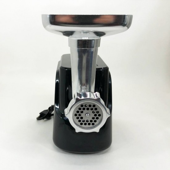 Електрична м'ясорубка Rainberg RB-677 2600W з насадкою для ковбас, м'ясорубка з металевим редуктором Pro Opt
