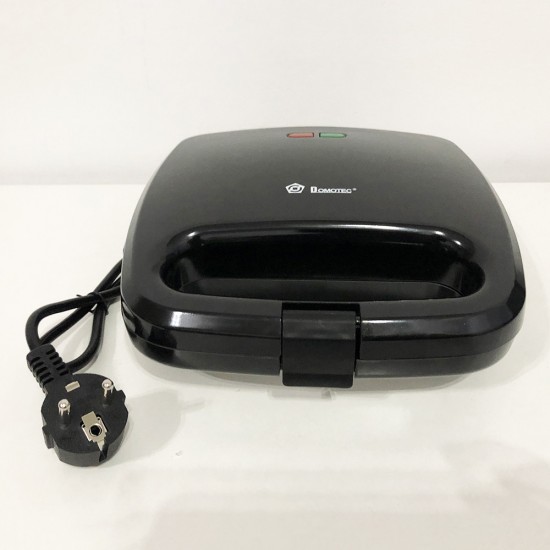 Сендвічниця DOMOTEC MS-7777, Електробутербродниця, Сендвічниця мультипекар, Бутербродниця електрична Pro Opt
