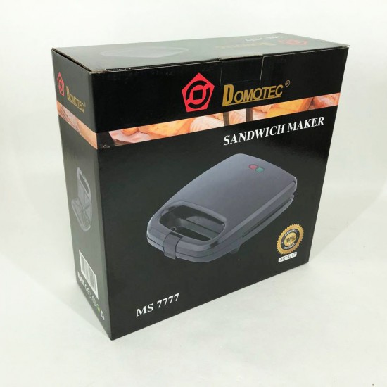 Сендвічниця DOMOTEC MS-7777, Електробутербродниця, Сендвічниця мультипекар, Бутербродниця електрична Pro Opt