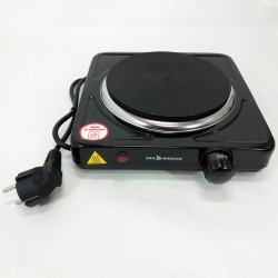 Настільна плита електрична Sea Breeze SB-061, компактна переносна електроплита. чорний Pro Opt